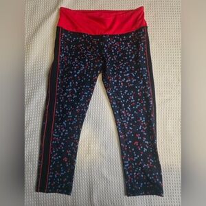 Bright Vibrant Capri Leggings